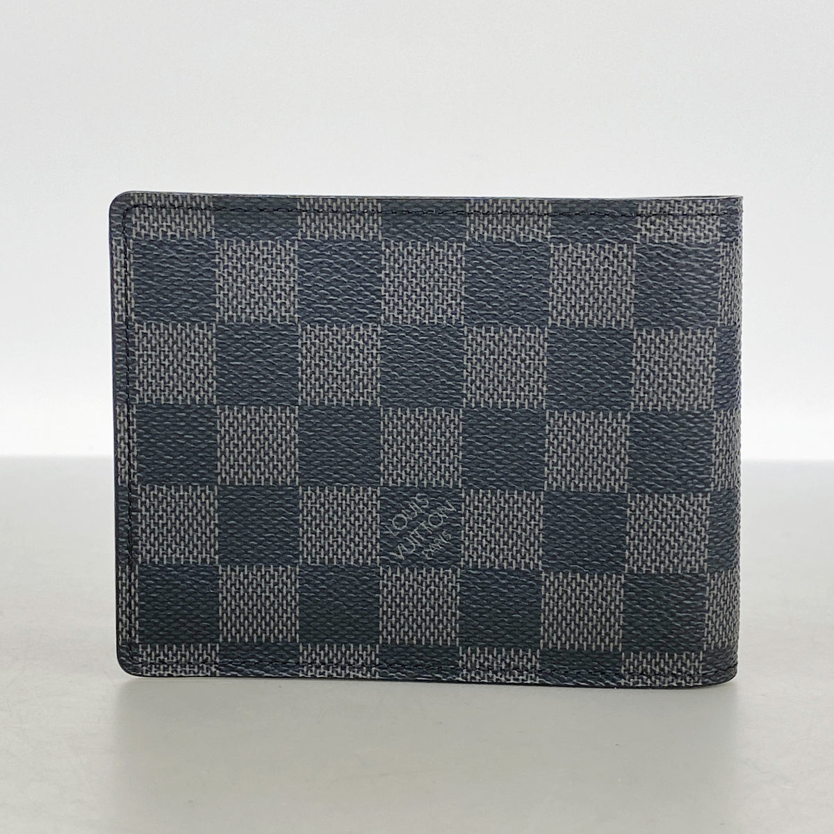 【6id5803】ルイヴィトン 財布 ダミエ・グラフィット ポルトフォイユフロリン N63074 ブラック【中古】メンズ
