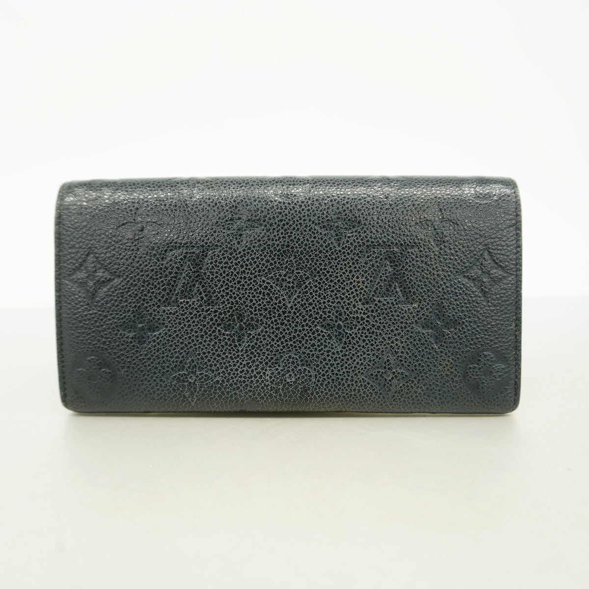 【6id6134】ルイヴィトン 長財布 モノグラム・アンプラント ポルトフォイユエミリー M62369 ノワール【中古】レディース
