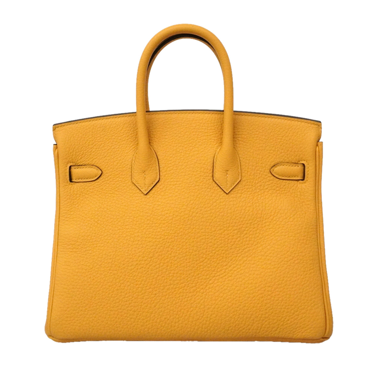【6ie6813-g】エルメス ハンドバッグ バーキン25 トゴ パイユ シルバー金具 G刻印【中古】レディース