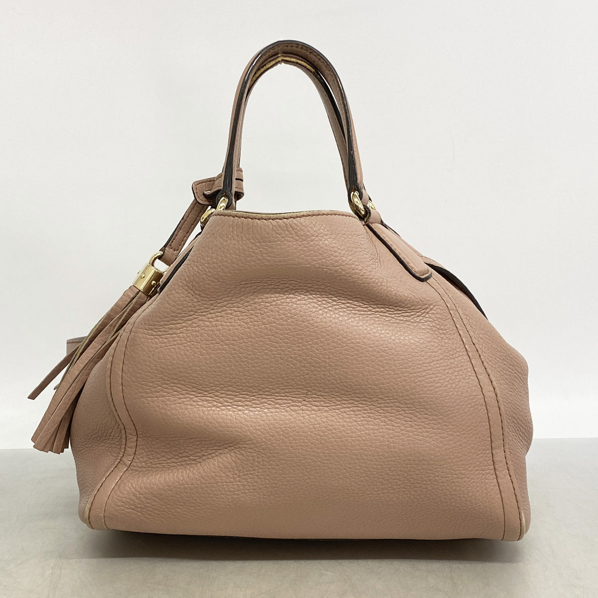 【6ie7175】グッチ ハンドバッグ ソーホー 336751 レザー ピンク シャンパンゴールド金具 2wayバッグ【中古】レディース