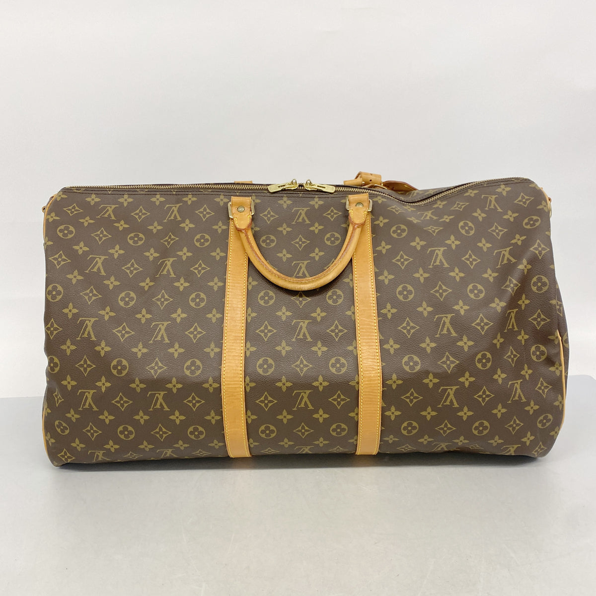 【6ie7198】ルイヴィトン ボストンバッグ モノグラム キーポルバンドリエール60 M41412 ブラウン【中古】メンズ レディース ユニセックス
