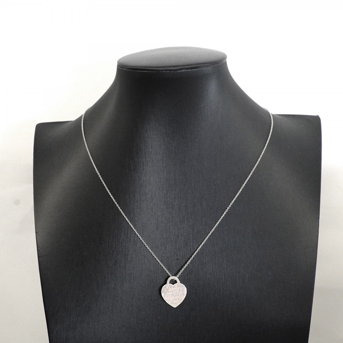★在庫処分★SALE【6jdb0025-k】ティファニー ネックレス ノーツ/ハートタグ シルバー925【中古】レディース