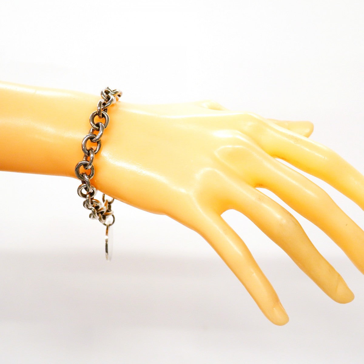 【6jdb0300-k】ティファニー ブレスレット リターントゥラウンド シルバー925【中古】レディース