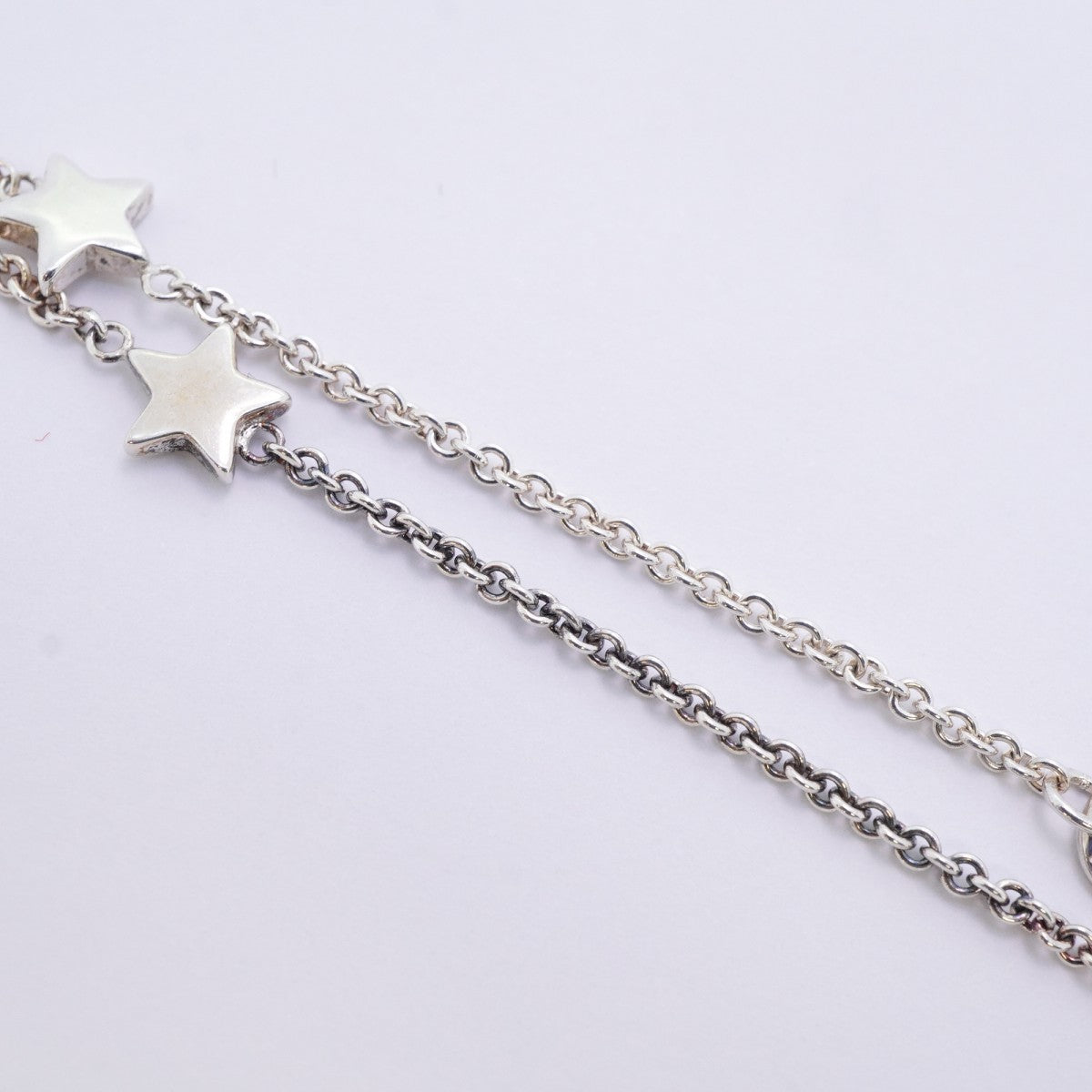 【6jeb0438-k】ティファニー ネックレス スターリンク/ラリアット シルバー925【中古】レディース