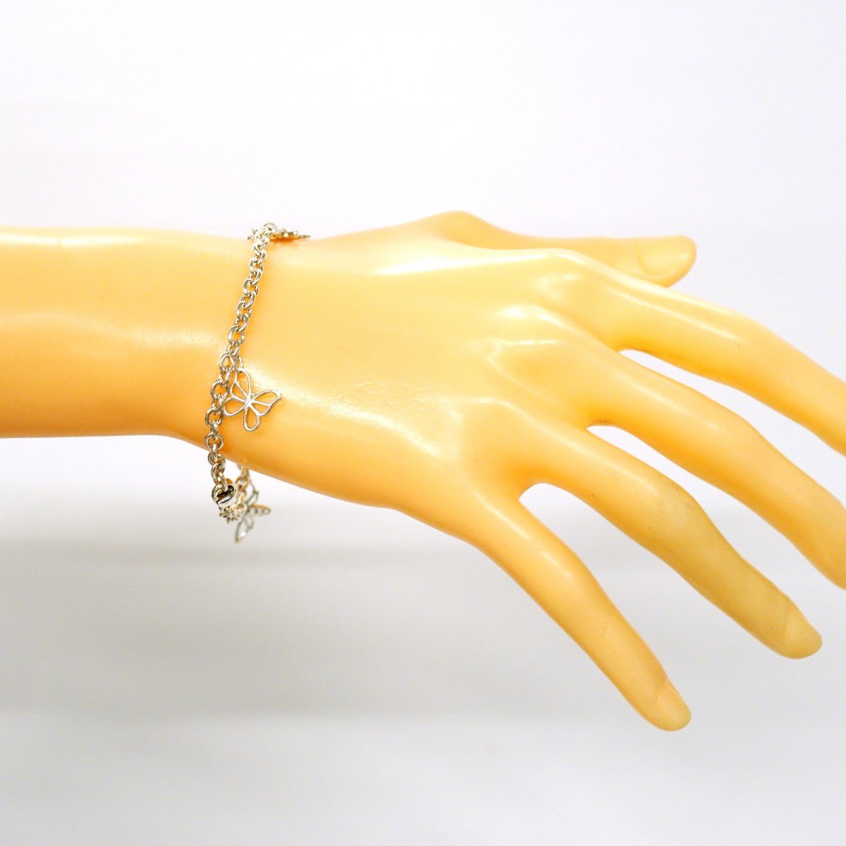 【6jeb0714】ティファニー ブレスレット トンボ/亀/蜂/蝶 シルバー925【中古】レディース