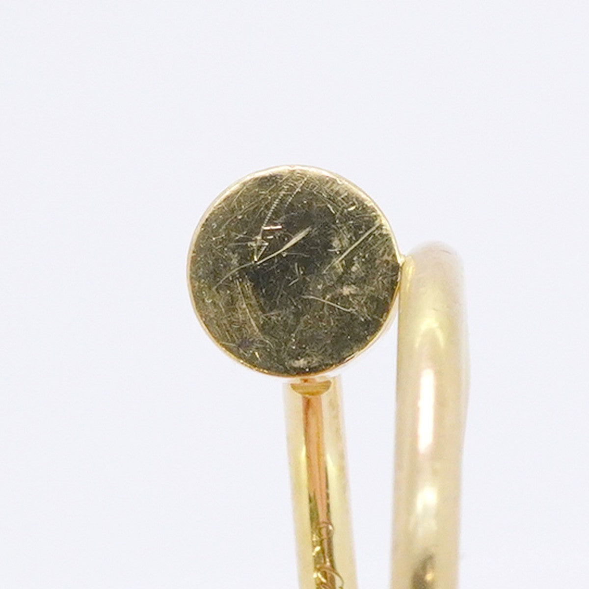 【6jeb0724】カルティエ リング ジュストアンクル SM K18YG イエローゴールド #52【中古】レディース