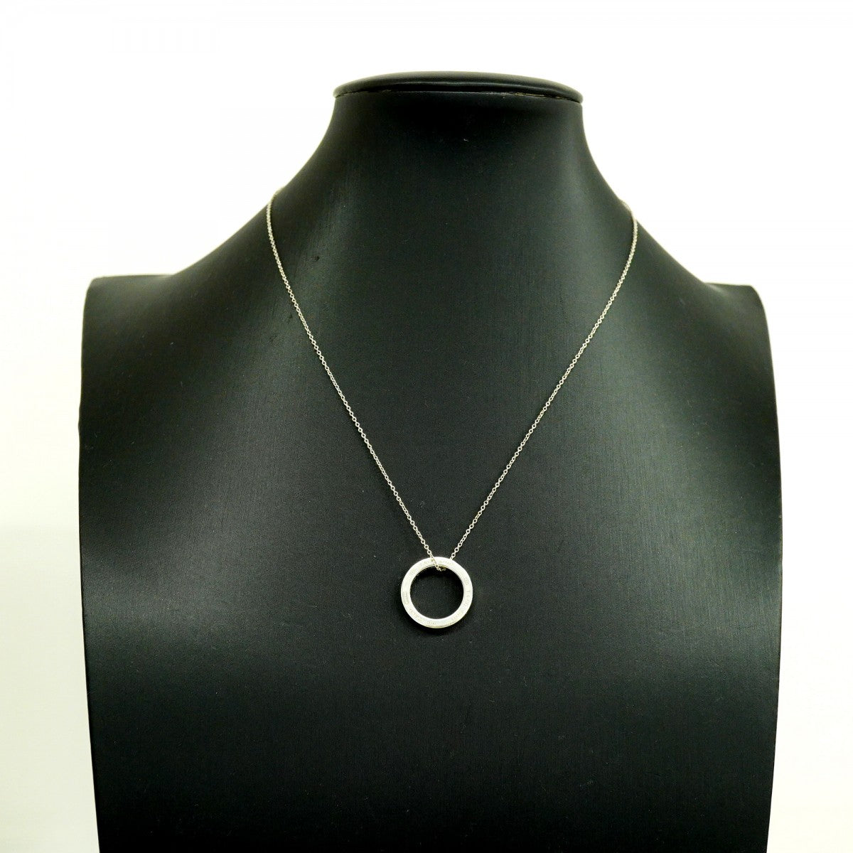 【6jeb0920-k】ティファニー ネックレス 1837/サークル シルバー925【中古】レディース