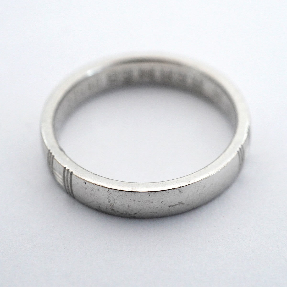 【6jfb0216】エルメス リング アリアンス/ケリー K18WG ホワイトゴールド #44【中古】レディース