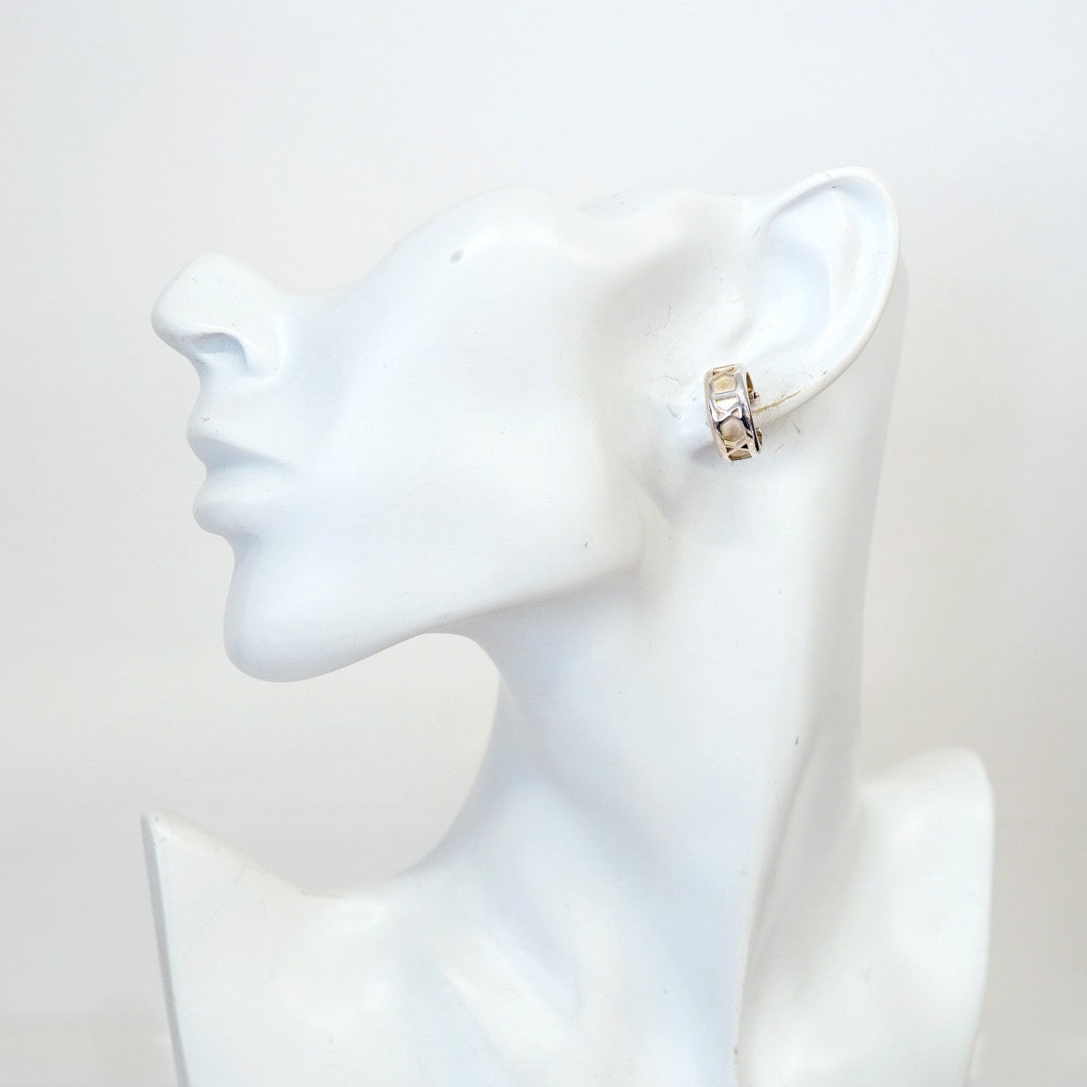 【6jfb0284】ティファニー ピアス アトラス シルバー925【中古】レディース