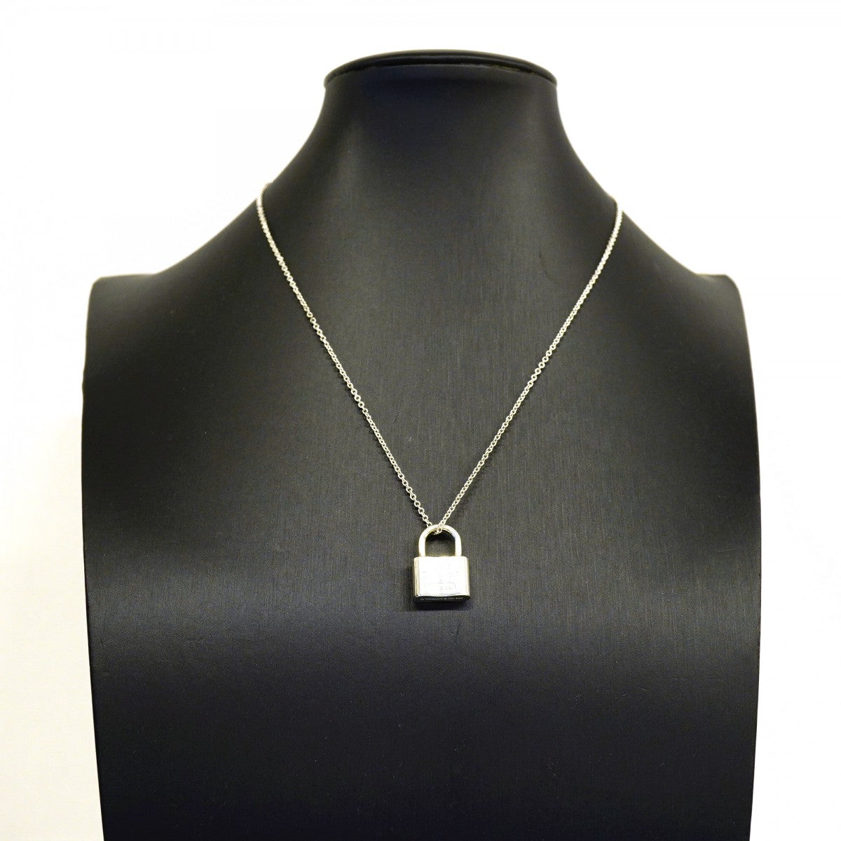 【6jfb0310】ティファニー ネックレス 1837/ロック シルバー925【中古】レディース