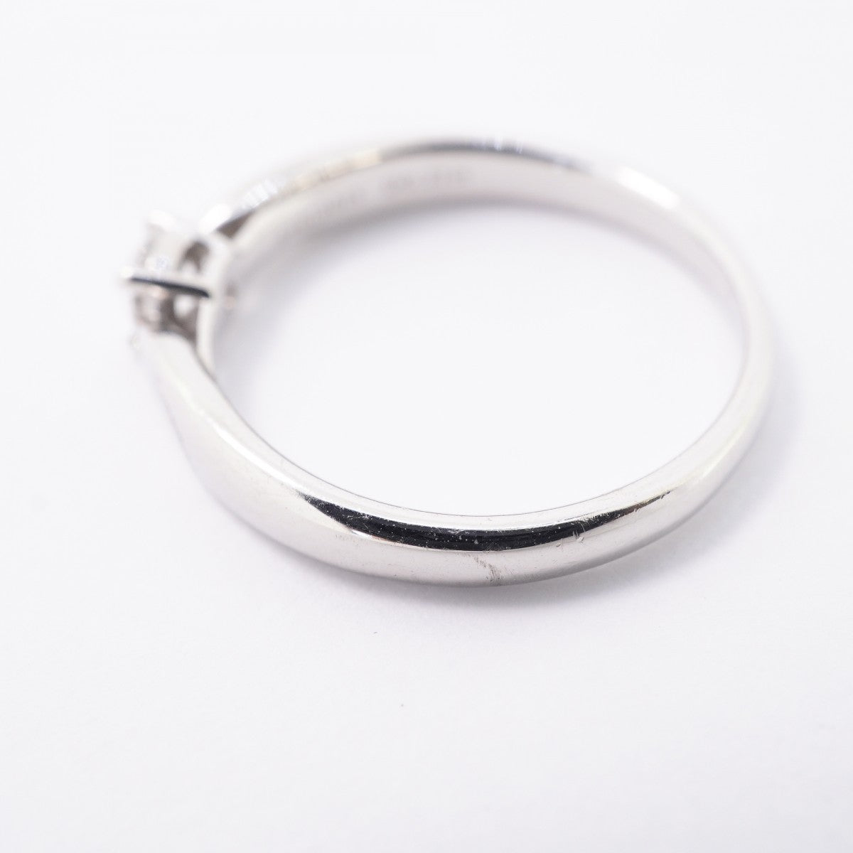 【6jfb0363】ティファニー リング ハーモニー 1PD Pt950 プラチナ ダイヤモンド 0.21ct 11号【中古】レディース