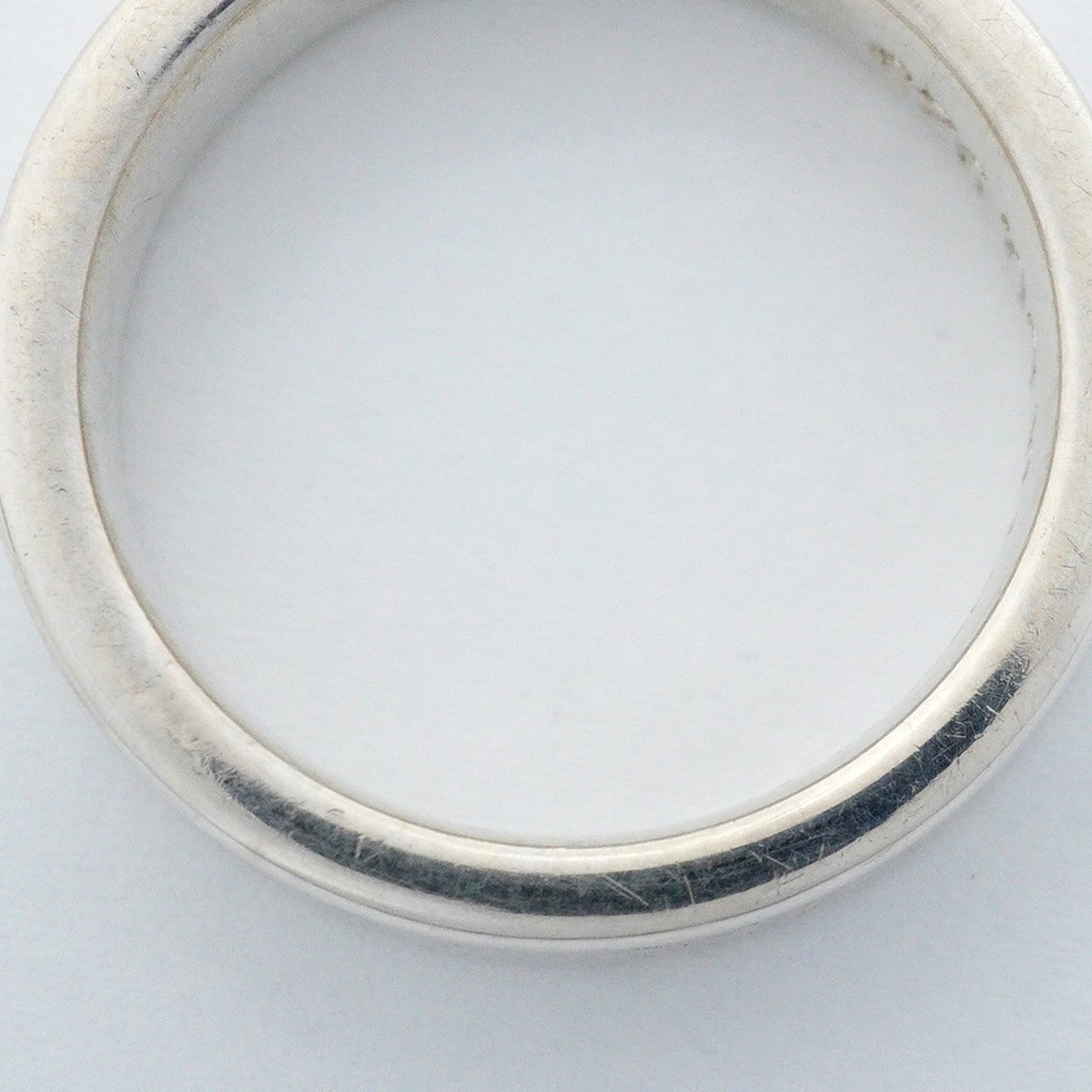【6jfb0515】ティファニー リング ナロー シルバー925 7.5号【中古】レディース