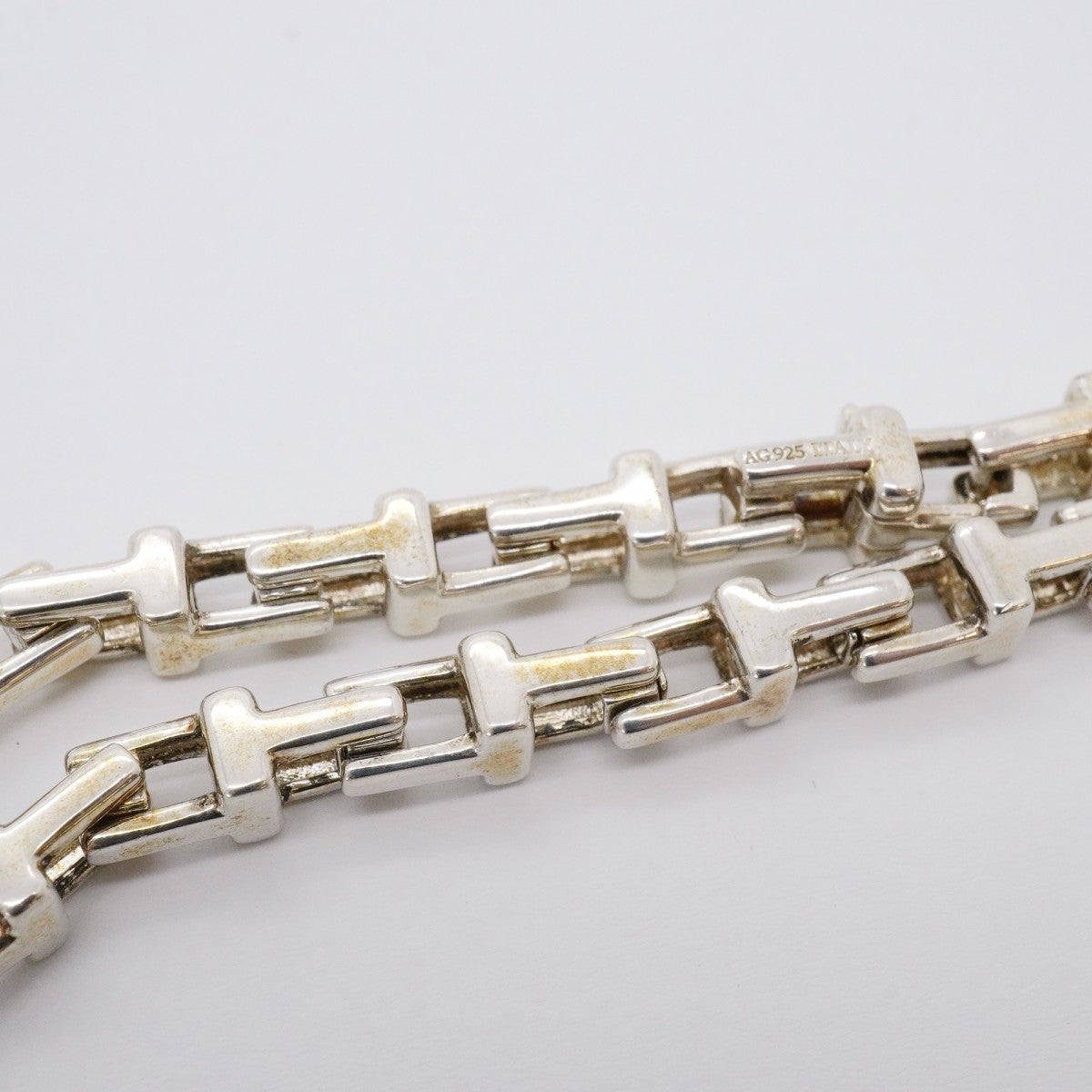 【6jfb0796】ティファニー ブレスレット Tナロー シルバー925【中古】メンズ レディース ユニセックス