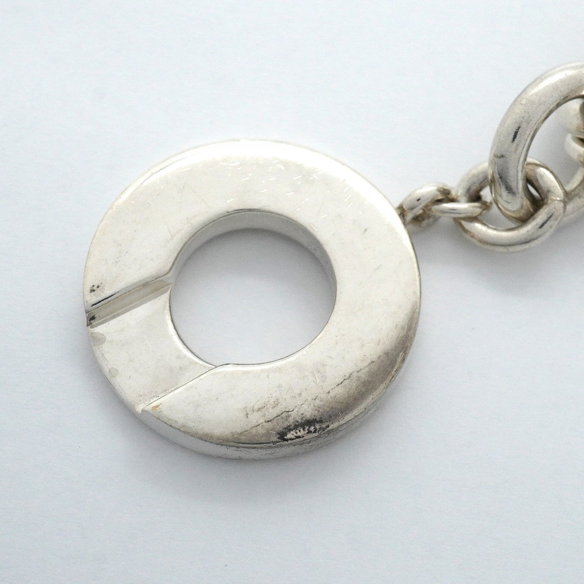 【6jgb0011-k】ティファニー ネックレス ハートタグ/トグル シルバー925【中古】レディース