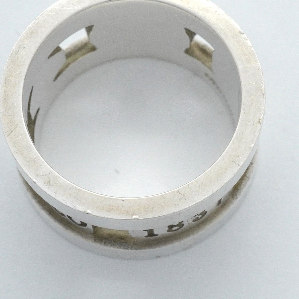 【6jgb0030】ティファニー リング 1837/エレメント シルバー925 11号【中古】レディース