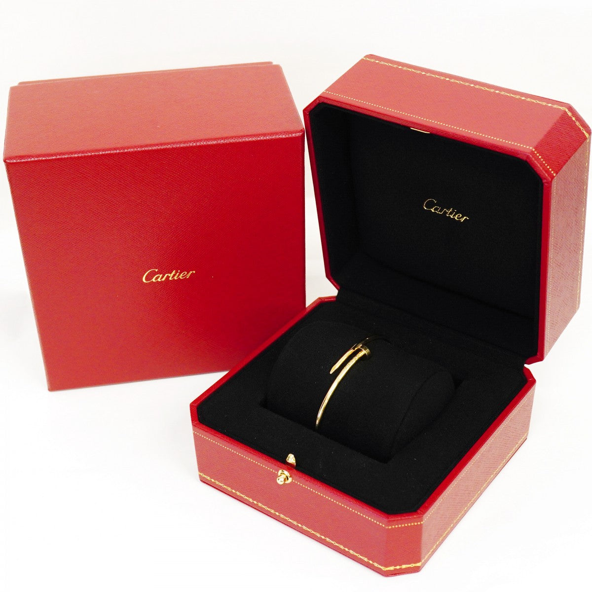 【6jgb0120】カルティエ バングル ジュストアンクル SM K18YG イエローゴールド【中古】メンズ レディース ユニセックス
