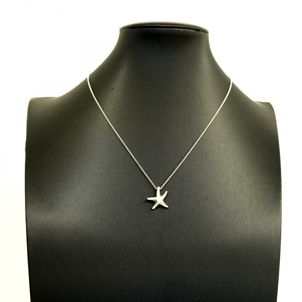 【6jgb0177-k】ティファニー ネックレス スターフィッシュ シルバー925【中古】レディース