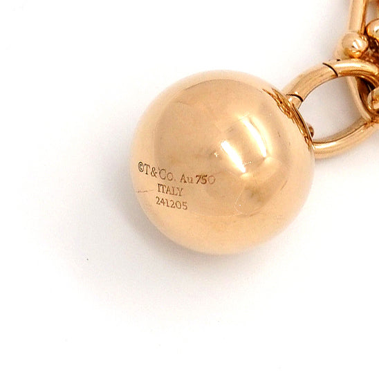 【6jgb0273】ティファニー ブレスレット ハードウェア/スモール/シングルラップ K18PG ピンクゴールド【中古】メンズ レディース ユニセックス