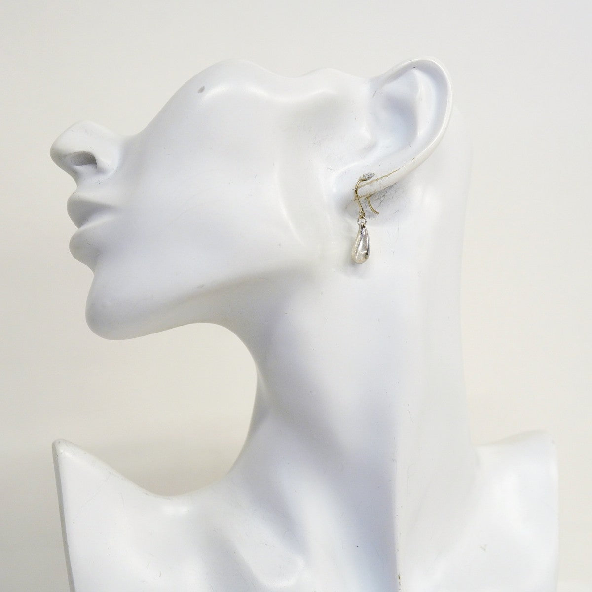 【6jgb0429-k】ティファニー ピアス ティアドロップ シルバー925【中古】レディース