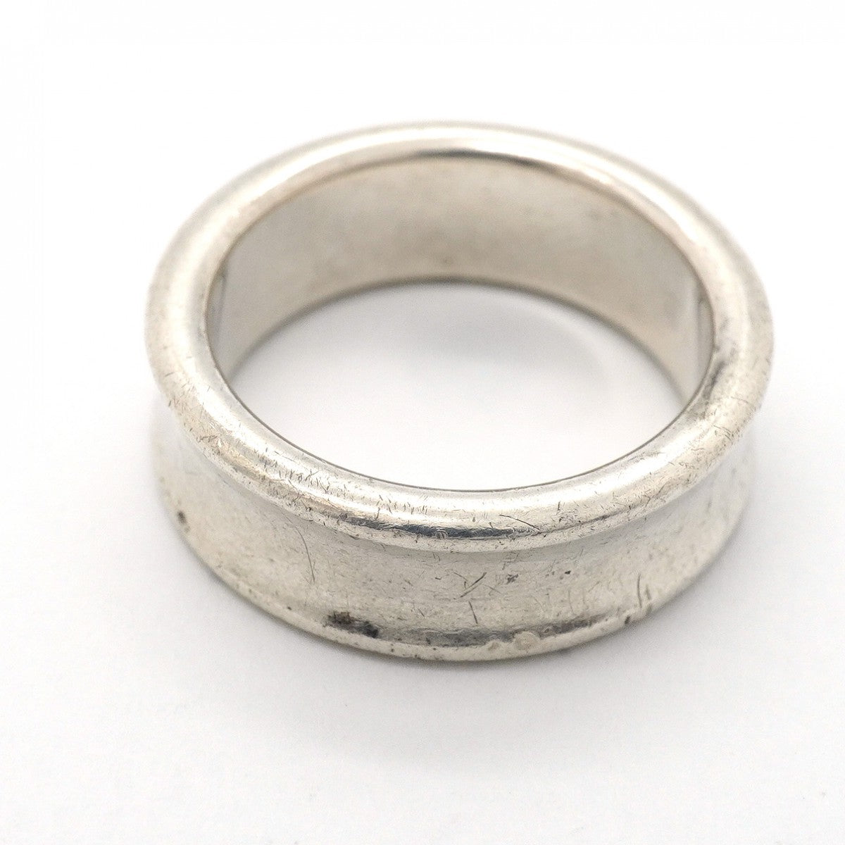 【6jgb0452-k】ティファニー リング ナロー シルバー925 13.5号【中古】レディース