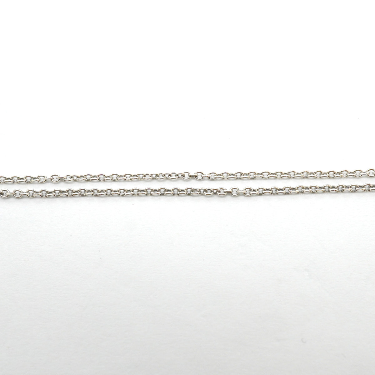 【6jhb0025-k】ティファニー ネックレス ダブルリターントゥハート シルバー925 ブルー【中古】レディース