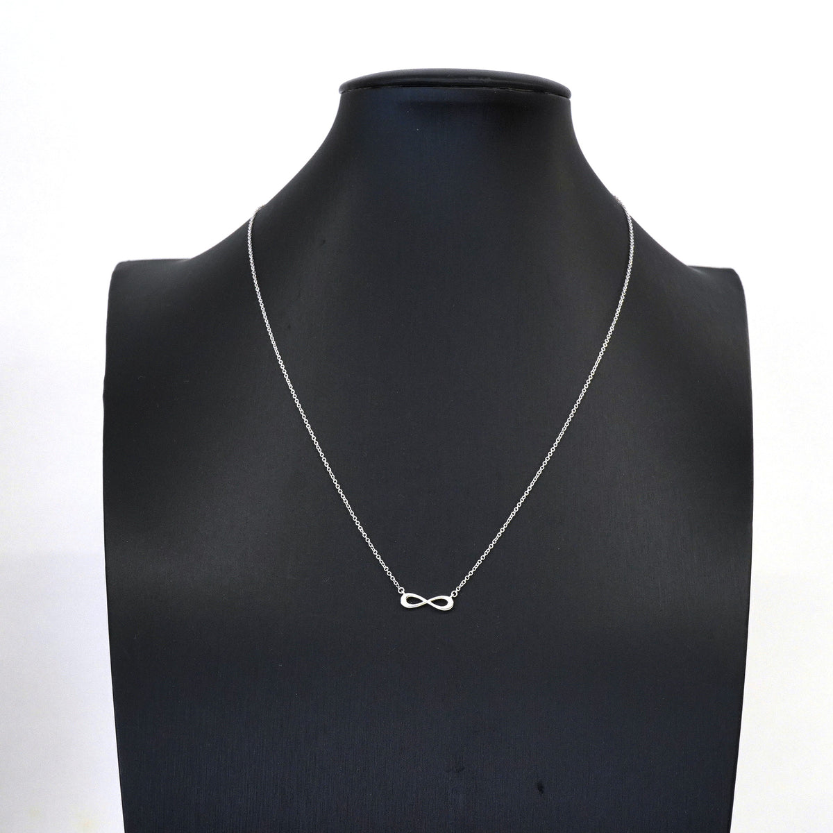 【6jhb0557】ティファニー ネックレス インフィニティ シルバー925【中古】レディース