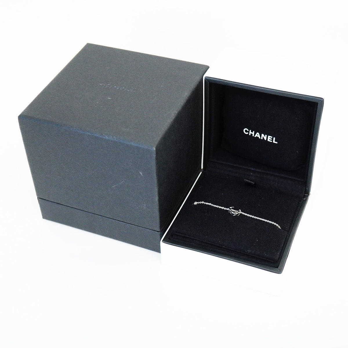 【6jhb0611】シャネル ブレスレット ココクラッシュ K18WG ホワイトゴールド【中古】レディース