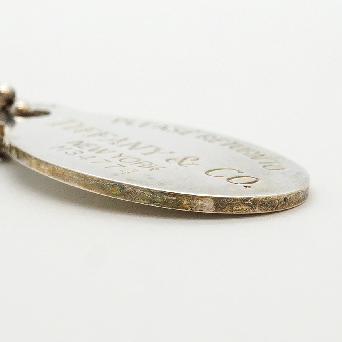 【6jhb0889】ティファニー ネックレス リターントゥオーバル/ボールチェーン シルバー925【中古】レディース