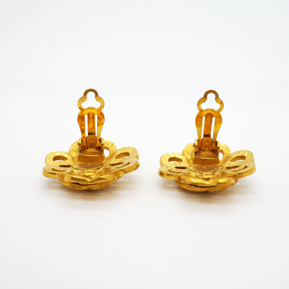 【6jib0327】シャネル イヤリング ヴィンテージ ココマーク GPメッキ ゴールド【中古】レディース