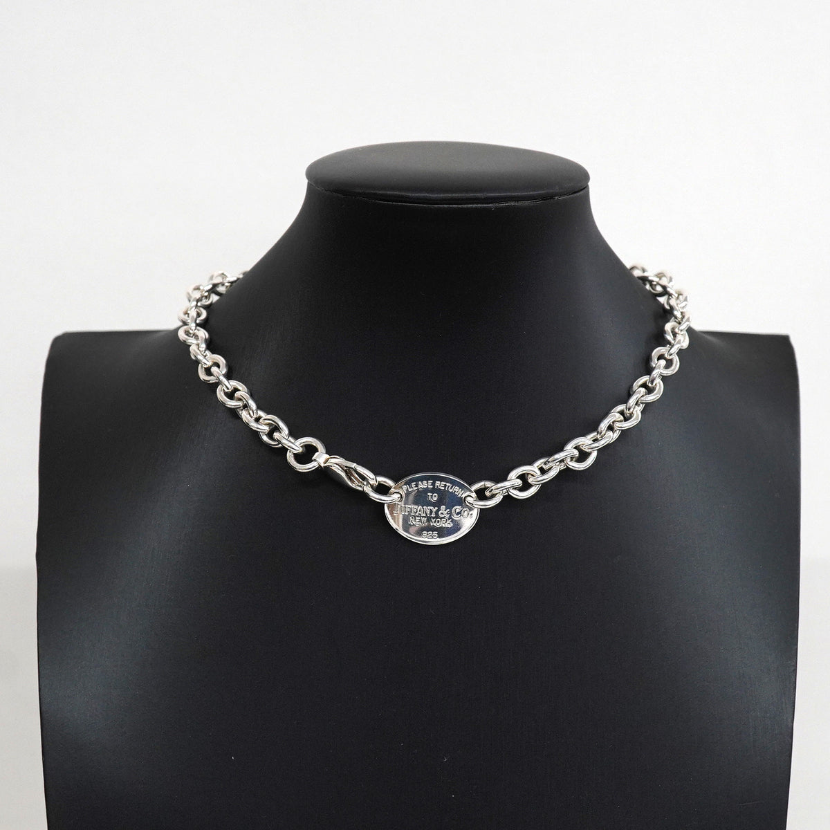 【6jkb0490】ティファニー ネックレス リターントゥ シルバー925【中古】レディース