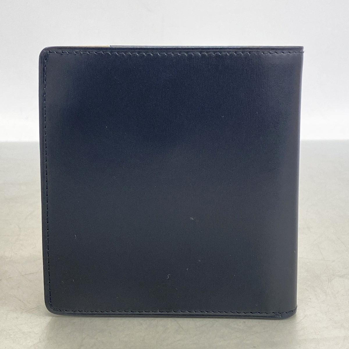 【6ka0453】カルティエ 財布 サファイア レザー ブラック ゴールド金具【中古】メンズ レディース ユニセックス