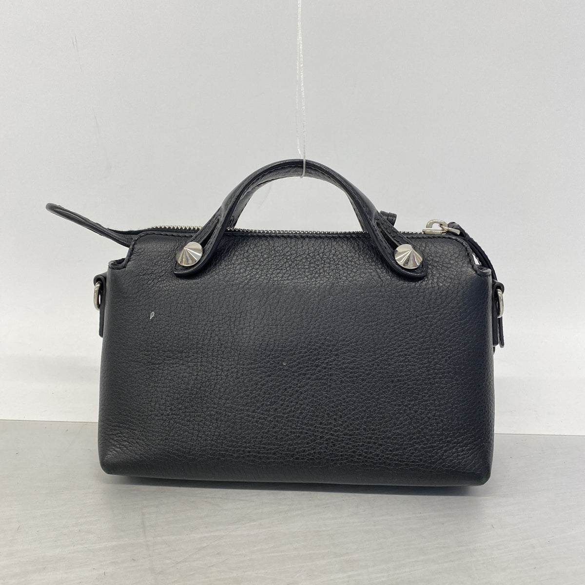 【6ka0632】フェンディ ハンドバッグ バイザウェイ レザー ブラック シルバー金具 2wayバッグ【中古】レディース