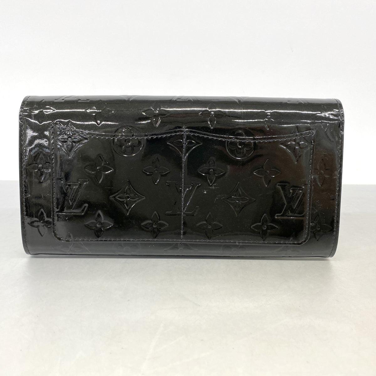 【6kb1224】ルイヴィトン ショルダーバッグ ヴェルニ ロスモアMM M90069 ノワールマニエティック【中古】レディース