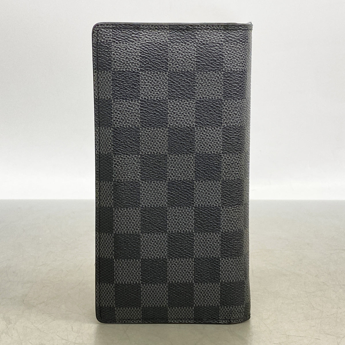 【6kb1401】ルイヴィトン 長財布 ダミエ・グラフィット ポルトフォイユブラザ N62665 ブラック グレー【中古】メンズ