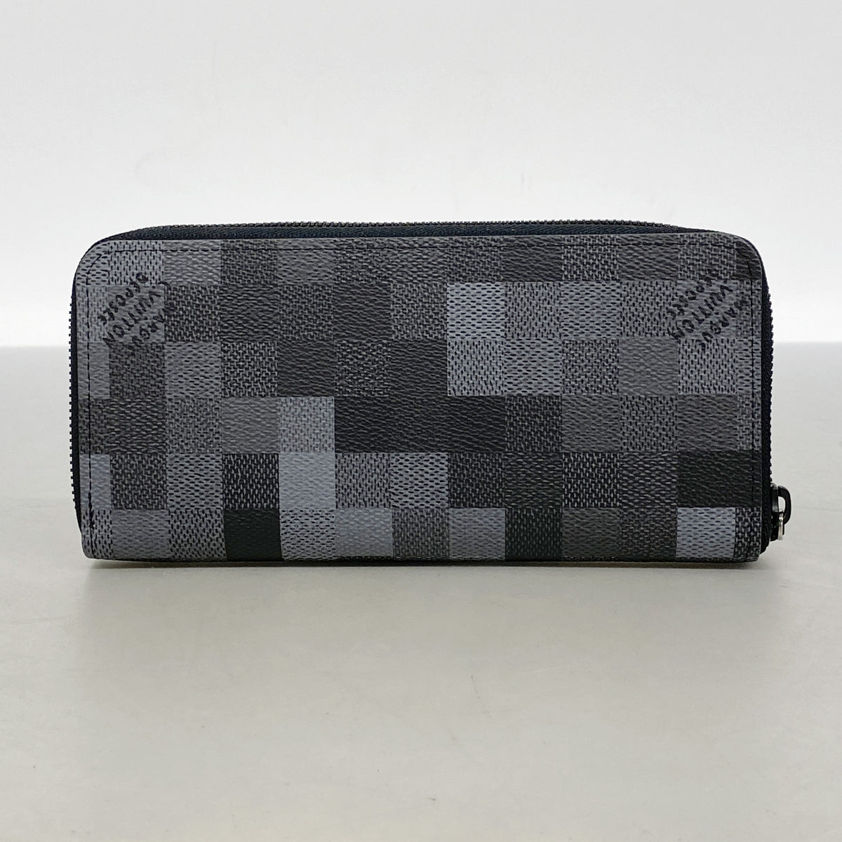 【6kb1438】ルイヴィトン 長財布 ダモフラージュ ジッピーウォレットホリゾンタル M28742 ブラック【中古】メンズ