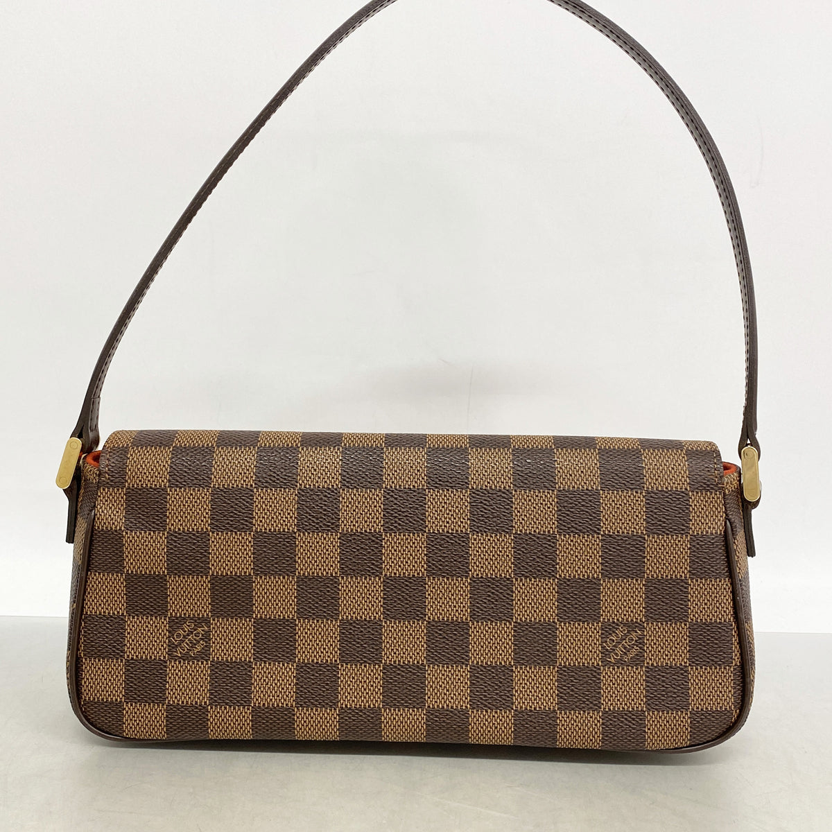【6kc1963】ルイヴィトン ショルダーバッグ ダミエ レコータ N51299 エベヌ【中古】レディース