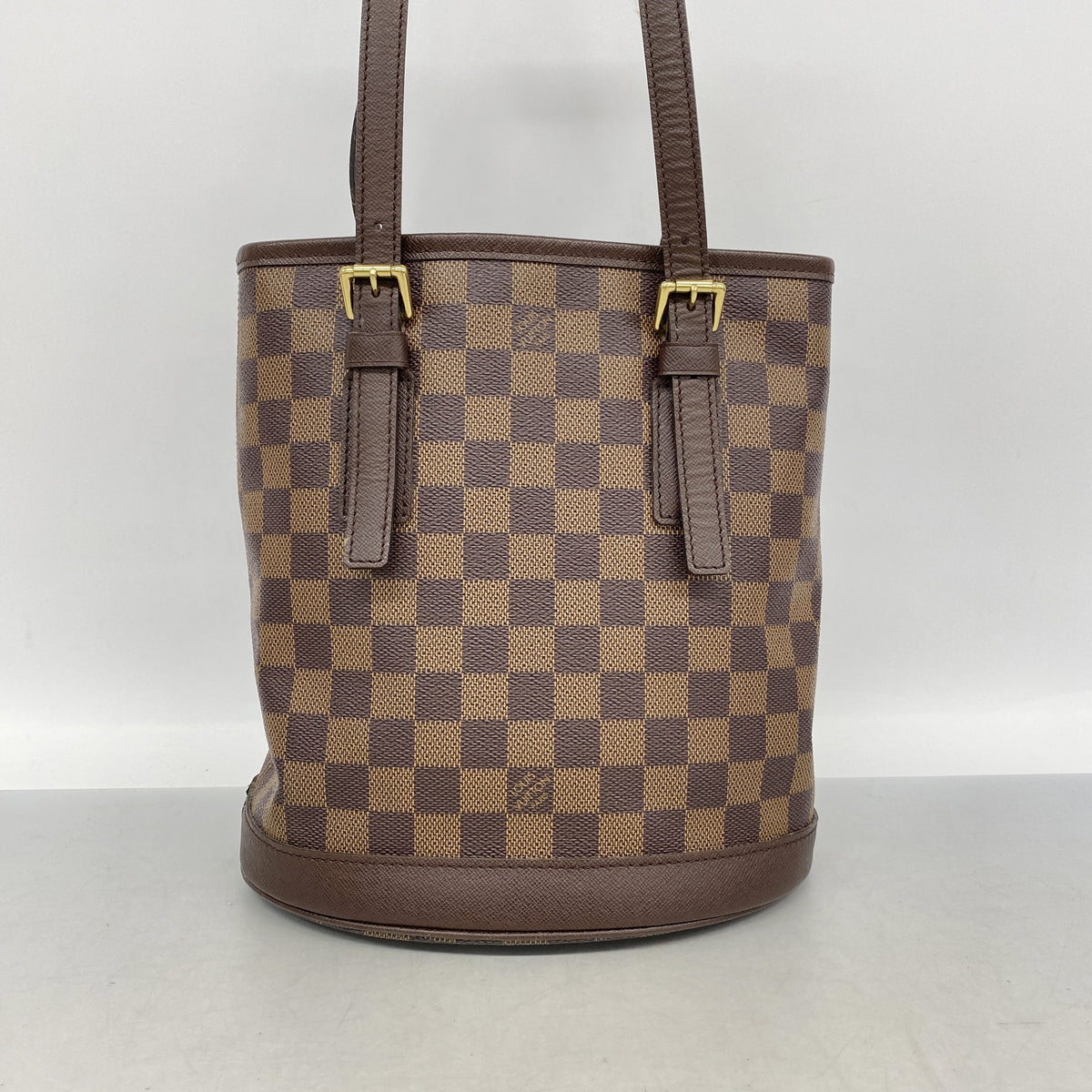 【6kc2167】ルイヴィトン トートバッグ ダミエ マレ N42240 エベヌ【中古】レディース