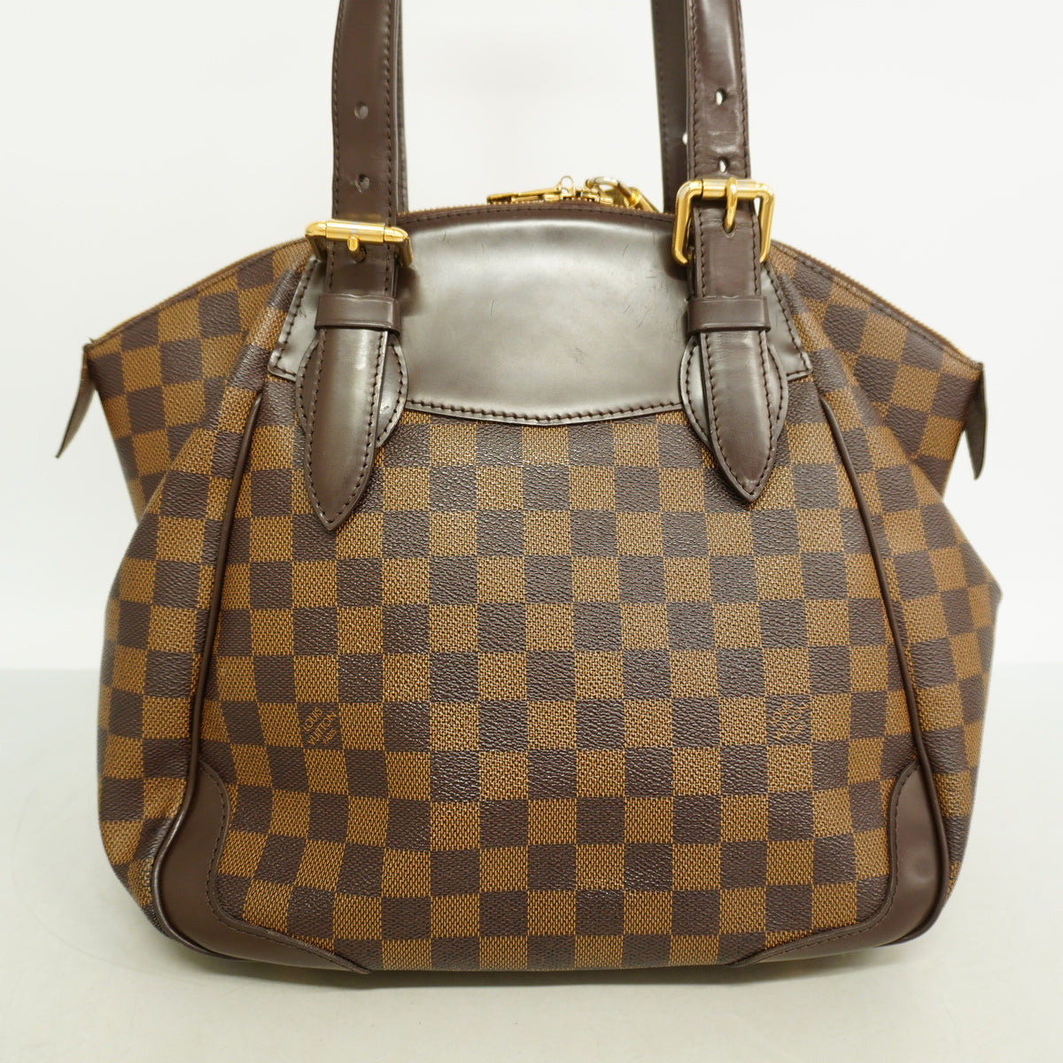 【6kc2382-h】ルイヴィトン ショルダーバッグ ダミエ ヴェローナGM N41119 エベヌ【中古】レディース