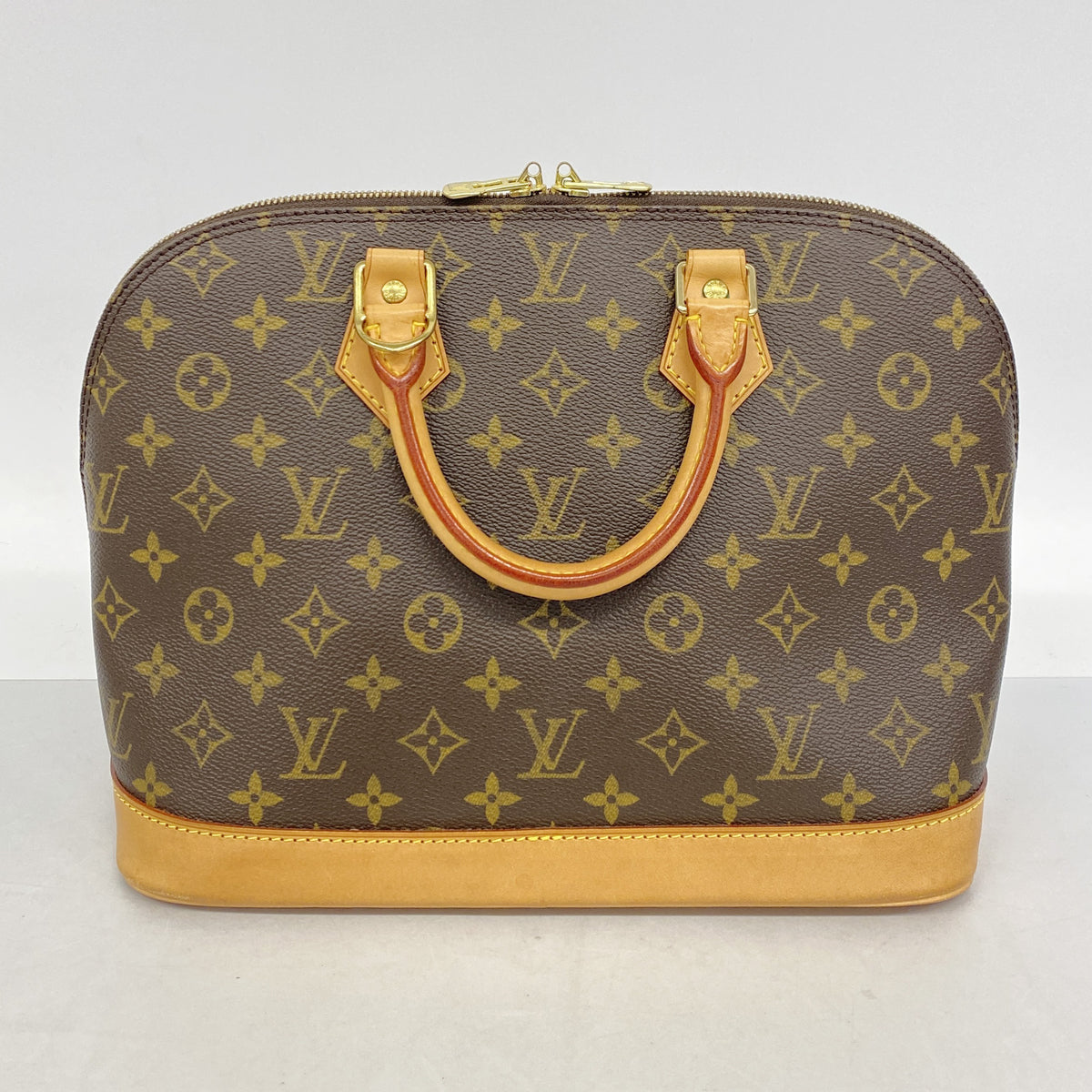【6kc2654】ルイヴィトン ハンドバッグ モノグラム アルマ M51130 ブラウン【中古】レディース