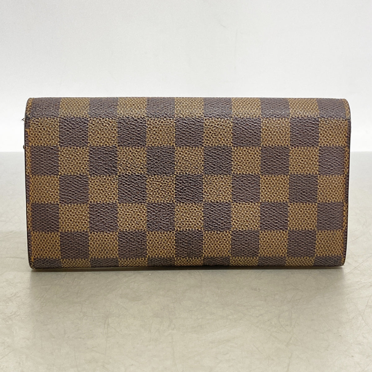 【6kc2697】ルイヴィトン 長財布 ダミエ ポルトフォイユサラ N61734 エベヌ【中古】レディース