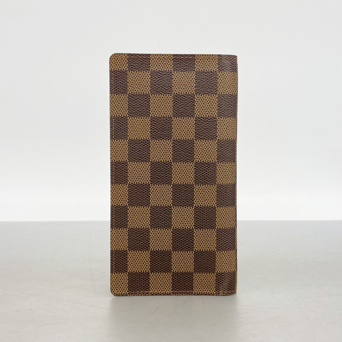 【6kc2769】ルイヴィトン 長札入れ ダミエ ポルトカルトクレディ N60825 エベヌ【中古】メンズ