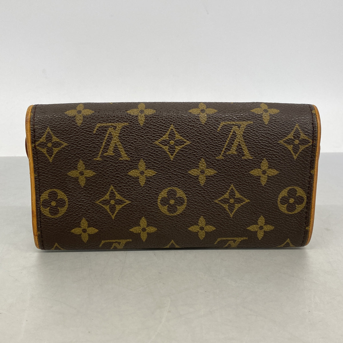 【6kc2775】ルイヴィトン ショルダーバッグ モノグラム ポシェットツインPM M51854 ブラウン【中古】レディース