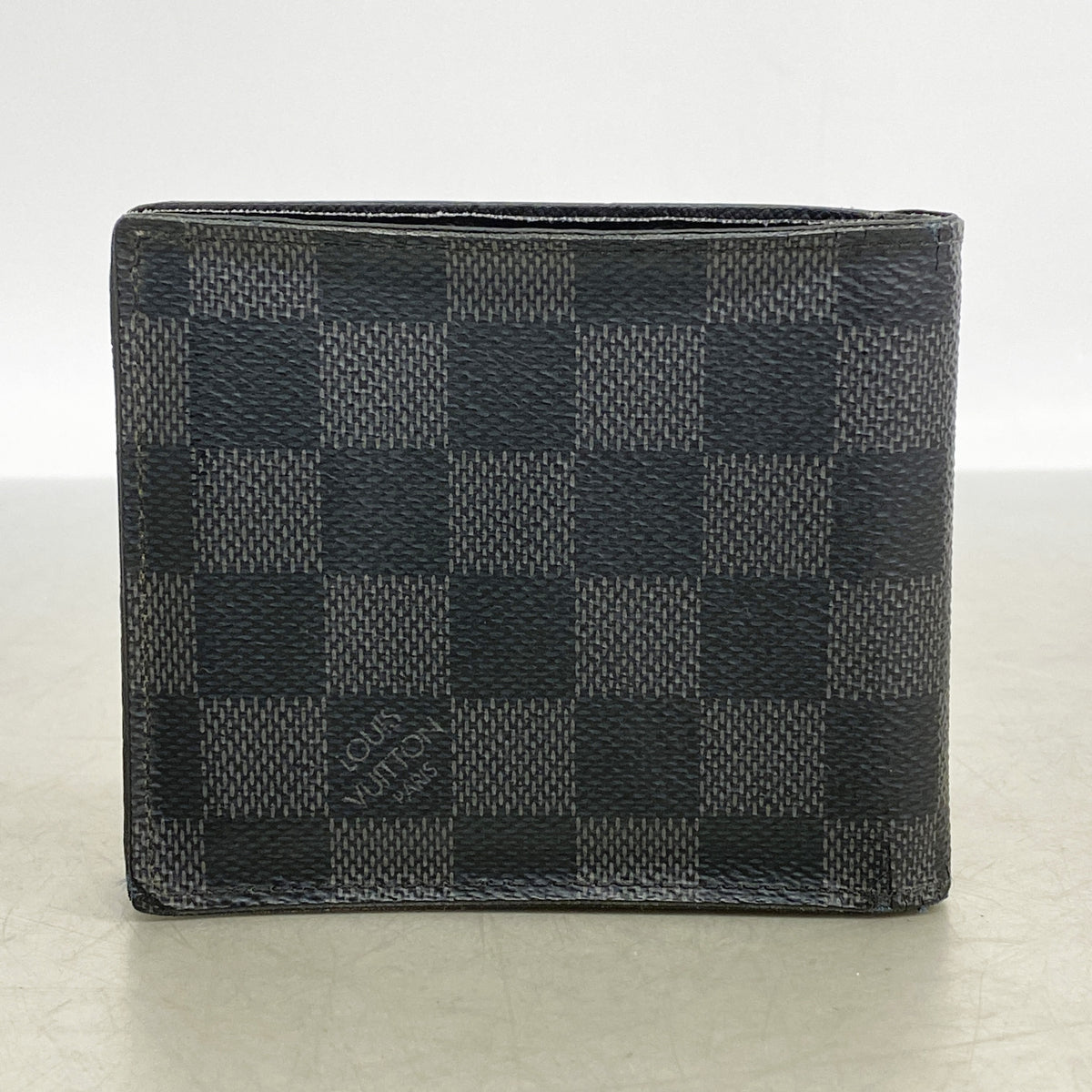 【6kc2896】ルイヴィトン 財布 ダミエ・グラフィット ポルトフォイユマルコNM N63336 ブラック【中古】メンズ
