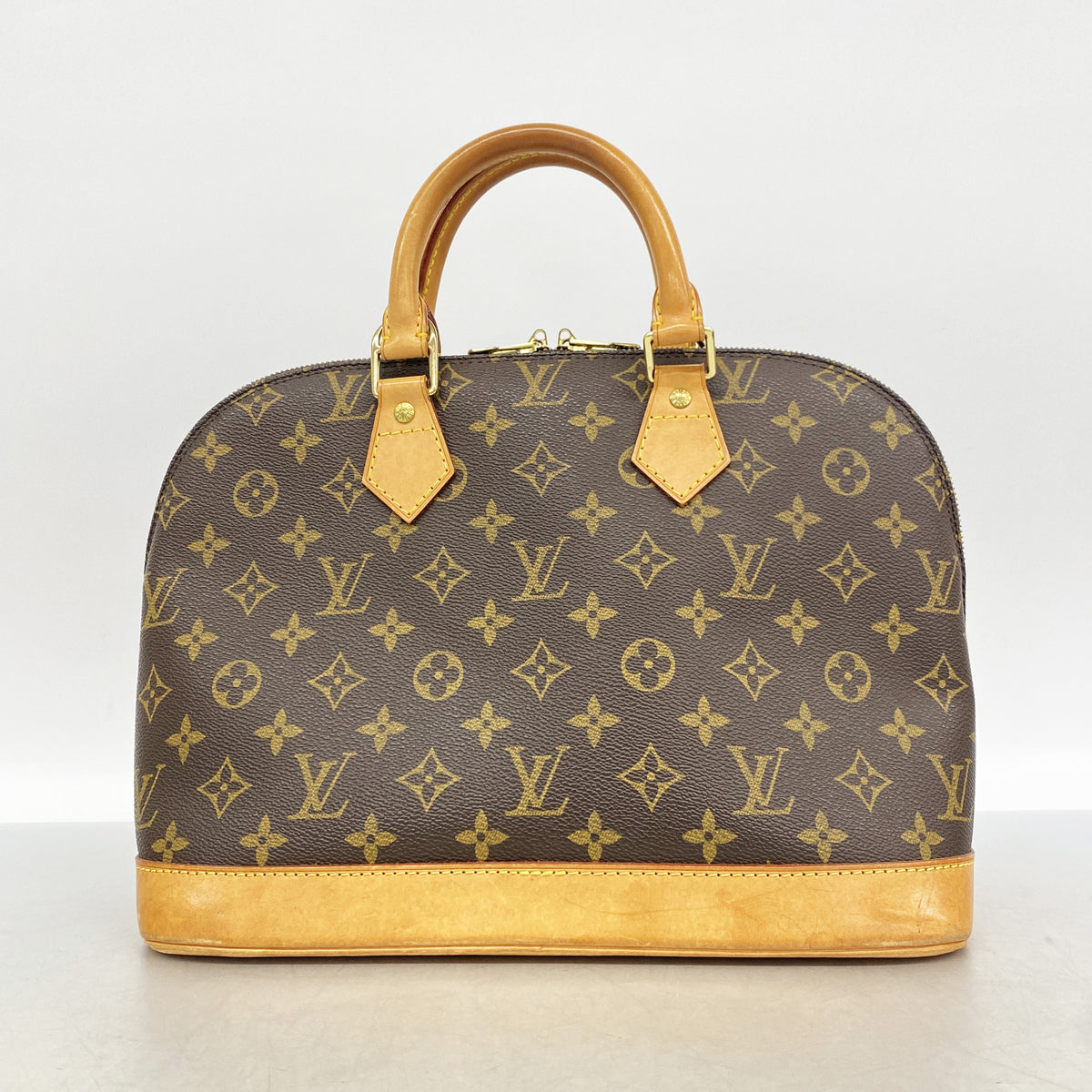 【6kc2990】ルイヴィトン ハンドバッグ モノグラム アルマ M51130 ブラウン【中古】レディース