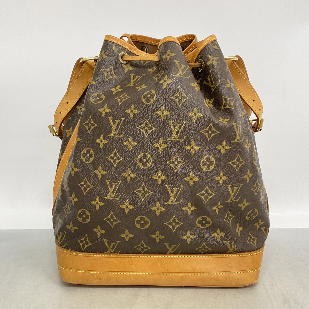【6kd3428】ルイヴィトン ショルダーバッグ モノグラム ノエ M42224 ブラウン【中古】レディース