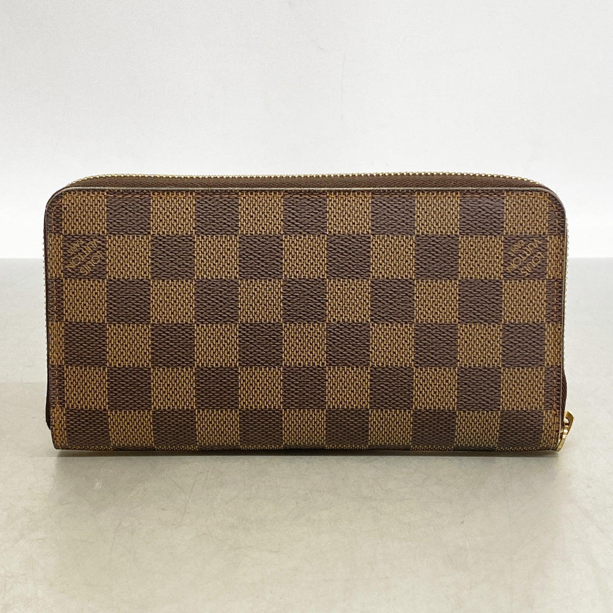 【6kd3430】ルイヴィトン 長財布 ダミエ ジッピーウォレット N60015 エベヌ【中古】メンズ レディース ユニセックス