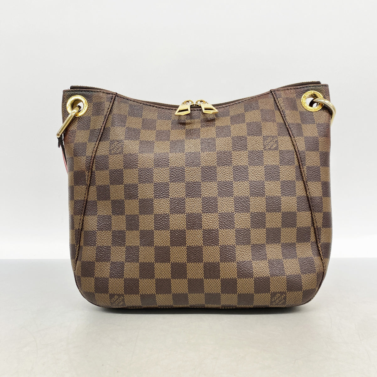 【6kd3581】ルイヴィトン ショルダーバッグ ダミエ サウスバンク N42230 エベヌ【中古】レディース