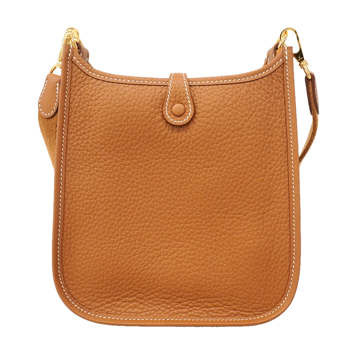 【6kd3880】エルメス ショルダーバッグ エヴリンTPM トリヨンクレマンス ゴールド ゴールド金具 G刻印【中古】レディース