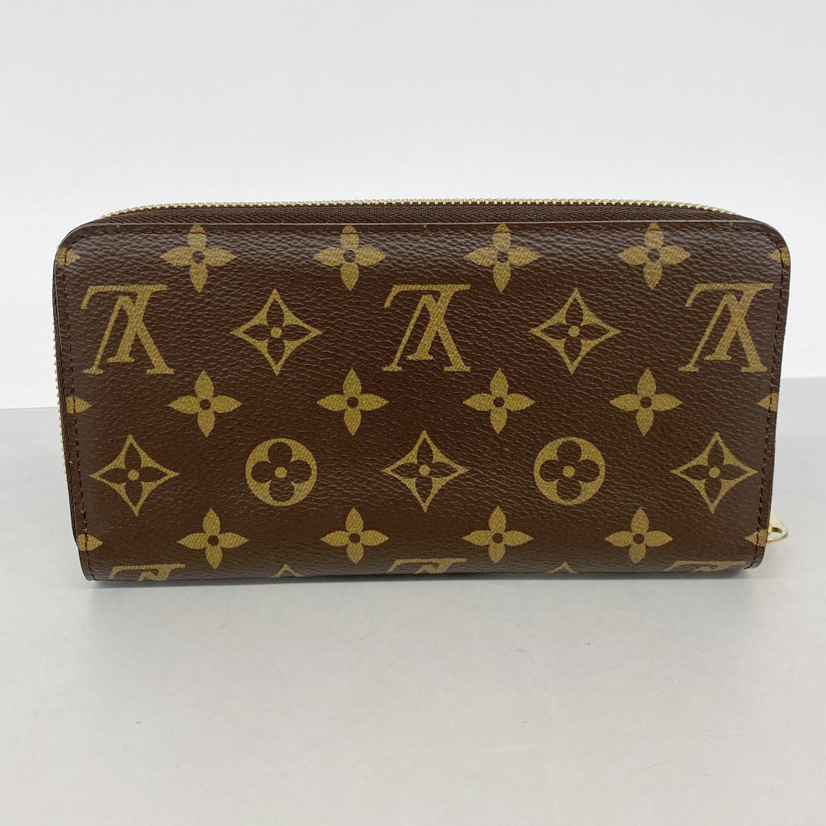 【6kd3927】ルイヴィトン 長財布 モノグラム ジッピーウォレット M42616 ブラウン【中古】メンズ レディース ユニセックス