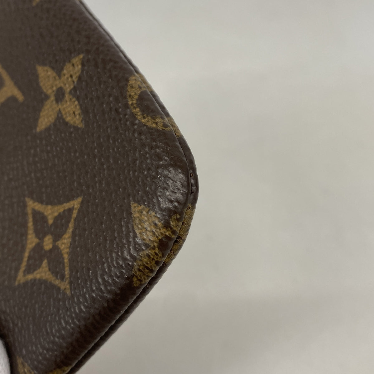 【6kd3928】ルイヴィトン コインケース モノグラム ポシェットクレ M62650 ブラウン【中古】メンズ レディース ユニセックス